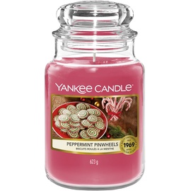 Yankee Candle Peppermint Pinwheels große Kerze 623 g