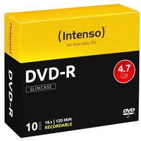 Intenso DVD-R 4,7 GB 16x 10 St.