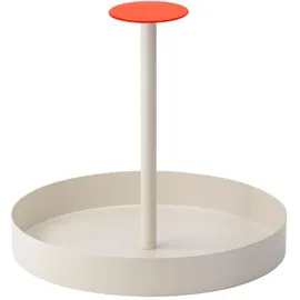 REMEMBER Tablett Nana Ø 28 cm Metall Coral