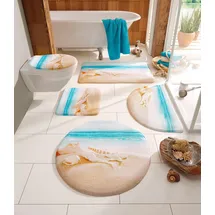 OTTO home Badematte Strand Beige Ø 80 cm