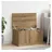vidaXL Aufbewahrungstruhe Artisan-Eiche 70 x 40 x 38 cm 1-tlg. braun