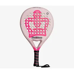 Piton Furia Black Crown Padelschläger für Erwachsene Pink EINHEITSGRÖSSE