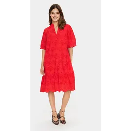 St Tropez Kleid Blusenkleid rot 36