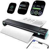 Phomemo M08D Touchscreen Mobiler Drucker, Bluetooth Thermodrucker A4, Rechnungen