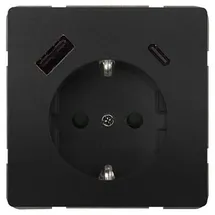 Siemens Schuko-Steckdose DELTA style Anthrazit