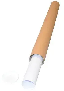 10 Quali Well Versandhülsen rund für DIN A0