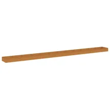 vidaXL Hochbeet 1150 x 100 x 36 cm Cortenstahl