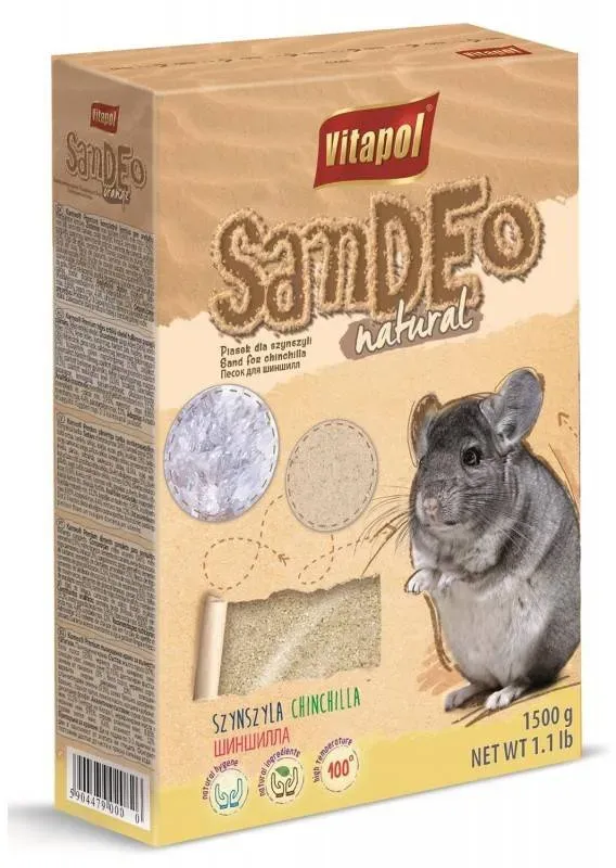 VITAPOL Sand für Chinchillas 1,5kg