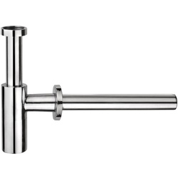 CORNAT Röhrensiphon, Metall/Messing, 1 1/4" - silberfarben