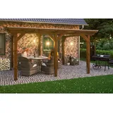SKANHOLZ Siena 434 x 300 cm Leimholz Nussbaum
