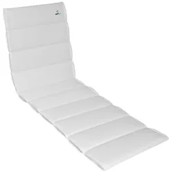 Gartenliegen-Auflage Alutex 60 x 200 cm Polyestervlies Weiß