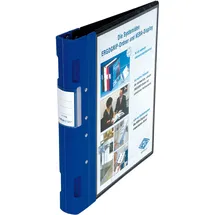 Wedo 5815003 Ordner Ergogrip A4 4 Ringe schwarz/blau