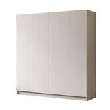 lookway Drehtürenschrank AUREL 200 x 210 x 57 cm beige