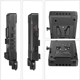 SmallRig 3203B V-Mount-Akkuadapterplatte mit 15mm Stangenklemme