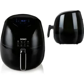 DOMO Heißluftfritteuse XXL 5,5L 2000W schwarz