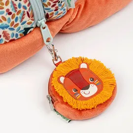 Lilliputiens Geldbörse Jack, der Löwe – Kinder Reißverschluss Portemonnaie Geschenk – Orange