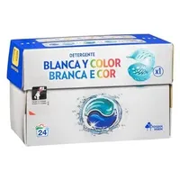 All-in-1 Waschmittel-Kapseln für weiße & bunte Wäsche – 24 Stück (528 g) – 3er Pack