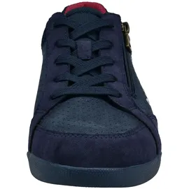 Bugatti Herren-Schnürhalbschuh Trevor Blau-Weiß-Rot, Farbe:blau, EU