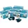 NWL Germany Office Products GmbH Schriftband 12mm/7m Schwarz auf Gelb 5 Blatt