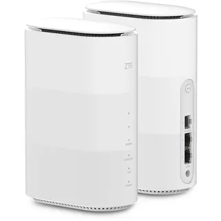 ZTE G5B – Router, kabellos, 5G, schnell, WiFi6, entsperrt, hochwertiges Design mit geringem Stromverbrauch, Keine Konfiguration erforderlich, Kindersicherung, einfache Verwaltung