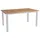Brafab Lyon Gartentisch 152-210 x 90 x 76 cm Hellgrau/Teak