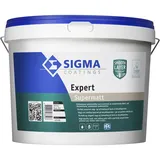 Sigma Expert 5 Liter Wandfarbe in weiß für Innen - supermatte Decken- und Wandfarbe auf 100% Reinacrylat-Basis