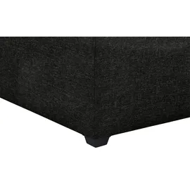 Möbel Kraft Boxspringbett 147 x 104 cm Schwarz