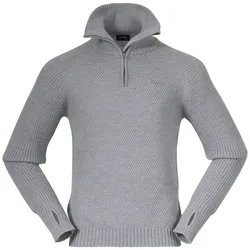 Bergans Herren Ulriken Wollpullover - L - Magnesium Grey