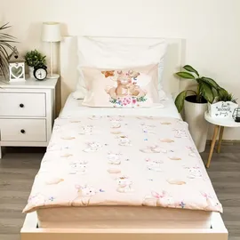Jerry Fabrics Babybettwäsche Bunny Star Baby 100 x 135 + 40x60 cm