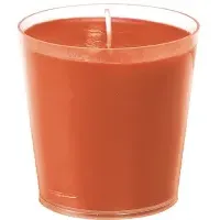 DUNI Switch & Shine Refillkerzen 165666 , 1 Karton = 2 x 6 Stück = 12 Kerzen, mandarin