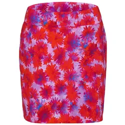 Alberto Lissy Flower Jersey Damen Rock Skort rot
