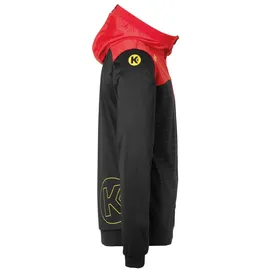 Kempa Emotion 2.0 Kapuzenjacke Unisex Schwarz 4XL