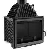 Kamineinsatz Gusseisen ZUZIA 15 kW Ø 180 - Schwarz