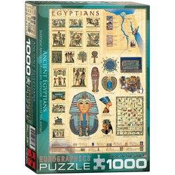 EUROGRAPHICS Puzzle EuroGraphics 6000-0083 Ägypter der Antike Puzzle, 1000 Puzzleteile bunt