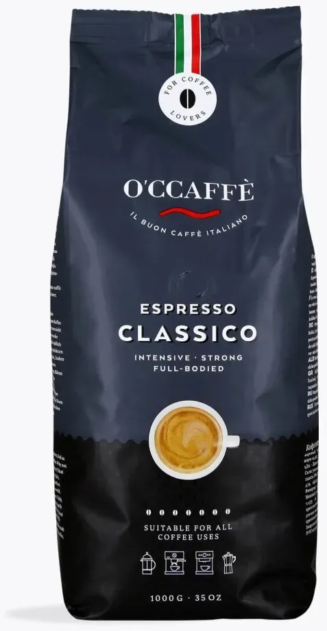 O´ccaffe | Espresso CLASSICO | 1kg Bohnen