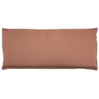 GO-DE Bankauflage TAIL, 48 x 115 cm - Rostbraun