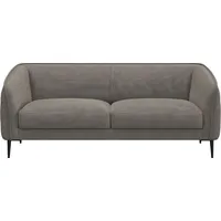 2,5-Sitzer FLEXLUX "Belle Designsofa, Couch, bequem durch Kaltschaum im Sitz", braun (taupe braun), B:188cm H:74cm T:89cm, 85% Polyester/15%Polyamide, Sofas, Skandinavisches Design, In hochwertiger Verarbeitung