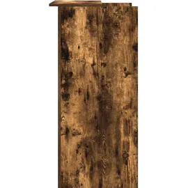 vidaXL Empfangstheke Räuchereiche 55x50x103,5 cm Holzwerkstoff