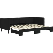 vidaXL Tagesbett 80 x 200 cm Schwarz