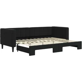 vidaXL Tagesbett 80 x 200 cm Schwarz