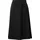 QS Satinrock Damen Minirock Schwarz 36