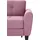 sit&more Ecksofa SIT & MORE "Varese L-Form", rosa (altrosa), B:253cm H:91cm T:167cm, Bedruckte Microfaser (100% Polyester);Luxus-Microfaser ALTARA NUBUCK (100% Polyester);Struktur (100% Polypropylen), Sofas, Ecksofa, mit Federkern, wahlweise mit Bettfunktion und