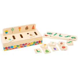 Small Foot Company Raupe Nimmersatt Bildersortierbox (11342)