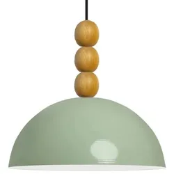 Bamyum Champion Holz, Metall Moderne Pendellampe