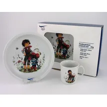 Triptis DER GESTIEFELTE KATER Kindergedeck 3-teilig Kinderporzellan