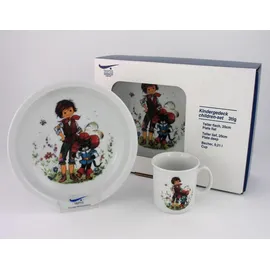 Triptis DER GESTIEFELTE KATER Kindergedeck 3-teilig Kinderporzellan