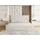 WFL GROUP Polsterbett 200 x 200 cm Beige