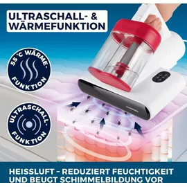 Clean Maxx Milbensauger Rotation Rot/Weiß