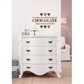 KOMAR Wandtattoo Chocolate 50 x 70 cm