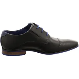 Bugatti Klassische Schnürschuhe für Herren, schwarz, Größe 41 EU